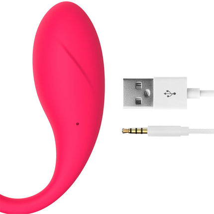 Intoyou - Bulby - Vibrerend Ei met App - Diep Roze-Erotiekvoordeel.nl