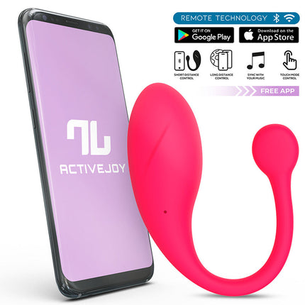 Intoyou - Bulby - Vibrerend Ei met App - Diep Roze-Erotiekvoordeel.nl