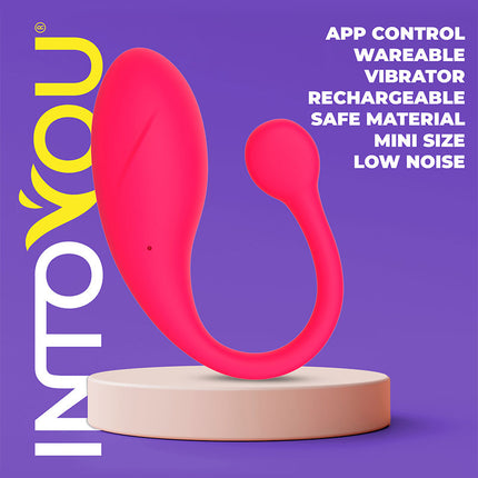 Intoyou - Bulby - Vibrerend Ei met App - Diep Roze-Erotiekvoordeel.nl