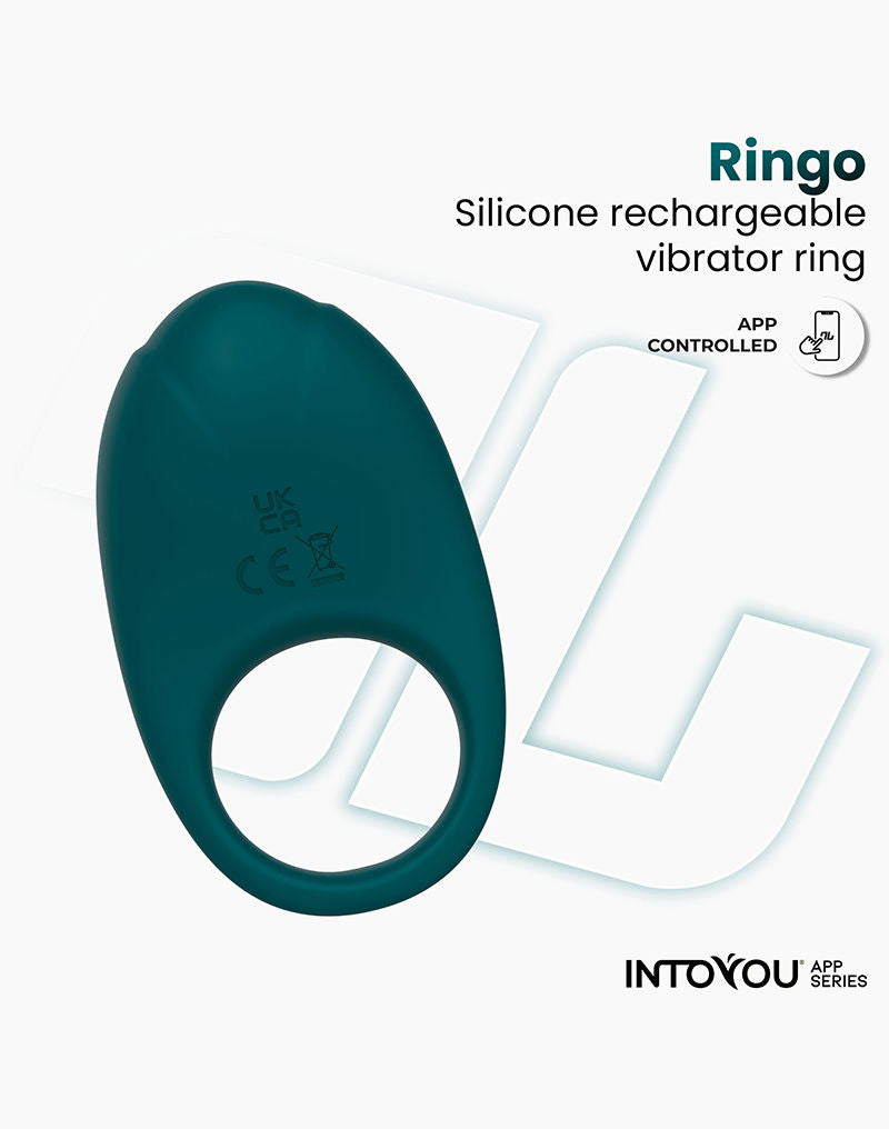 IY - Ringo - Vibrator Ring, App-gestuurd - Groen-Erotiekvoordeel.nl