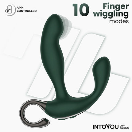 IY - Greeny Prostaatmassager met Wiggling Tip & App bediening – Groen-Erotiekvoordeel.nl