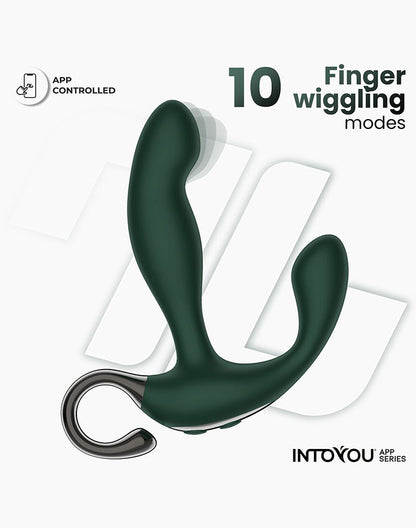IY - Greeny Prostaatmassager met Wiggling Tip & App bediening – Groen-Erotiekvoordeel.nl