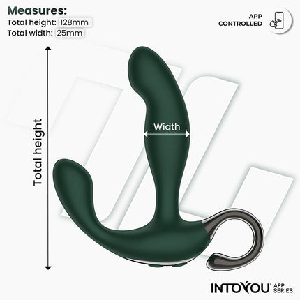 IY - Greeny Prostaatmassager met Wiggling Tip & App bediening – Groen-Erotiekvoordeel.nl
