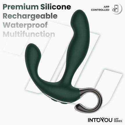 IY - Greeny Prostaatmassager met Wiggling Tip & App bediening – Groen-Erotiekvoordeel.nl