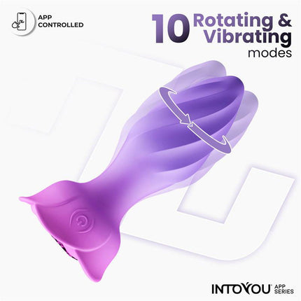IY Moxy - Buttplug 360º Roterende Buttplug - App Control - Lila-Rimbastore.com