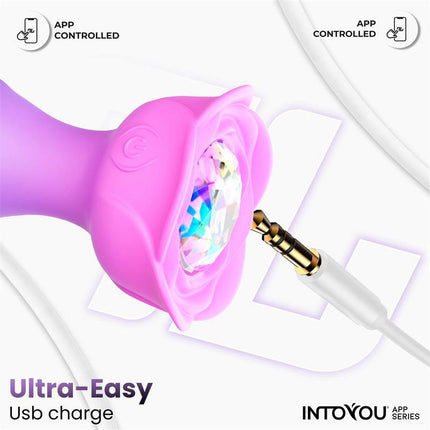IY Moxy - Buttplug 360º Roterende Buttplug - App Control - Lila-Rimbastore.com