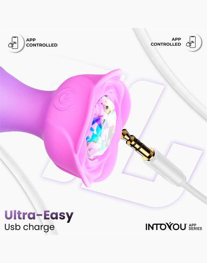 IY Moxy - Buttplug 360º Roterende Buttplug - App Control - Lila-Rimbastore.com