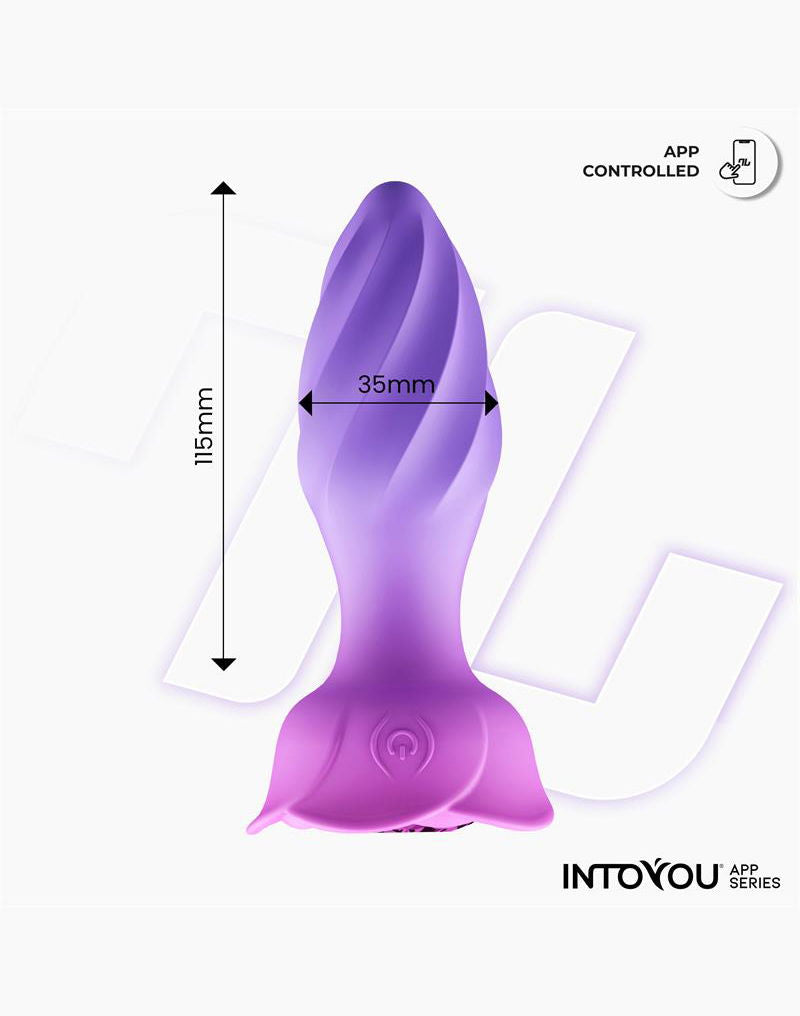 IY Moxy - Buttplug 360º Roterende Buttplug - App Control - Lila-Rimbastore.com