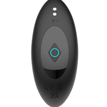 IY Milton - Vibrerende Buttplug met Dubbele Klopfunctie en Afstandsbediening - Zwart-Rimbastore.com