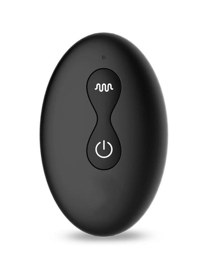 IY Milton - Vibrerende Buttplug met Dubbele Klopfunctie en Afstandsbediening - Zwart-Erotiekvoordeel.nl