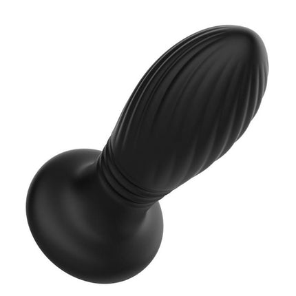 IY Tainy - Stotende Buttplug met Ledverlichting en Afstandsbediening - Zwart-Rimbastore.com