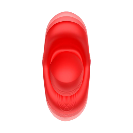 IY - Vyron - Stotende & Knabbelende Vibrator - Rood-Rimbastore.com