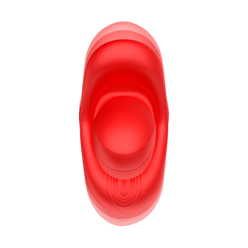 IY - Vyron - Stotende & Knabbelende Vibrator - Rood-Rimbastore.com