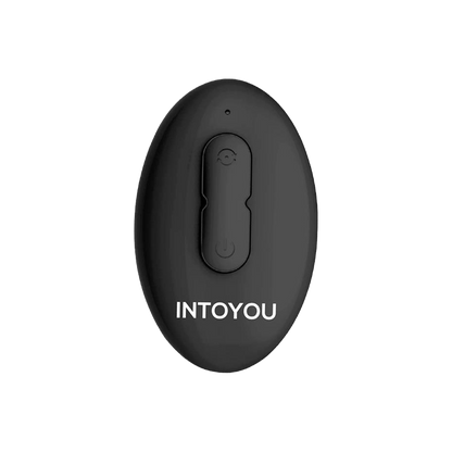 IY - Bruce - Masajeador de próstata 360° - Con doble anillo para el pene - Negro