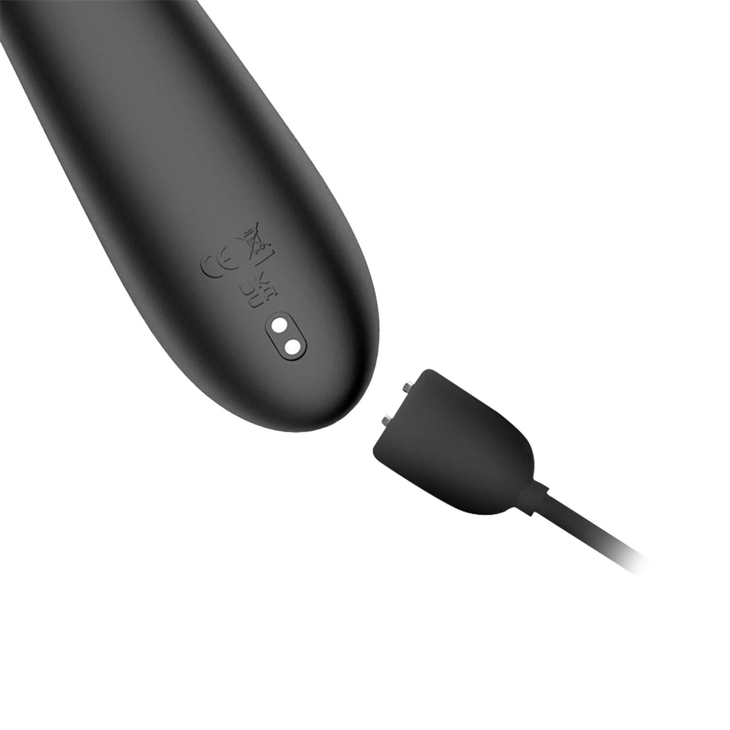IY - Patty - Rabbit Vibrator met Roterende Bal - Zwart-Erotiekvoordeel.nl