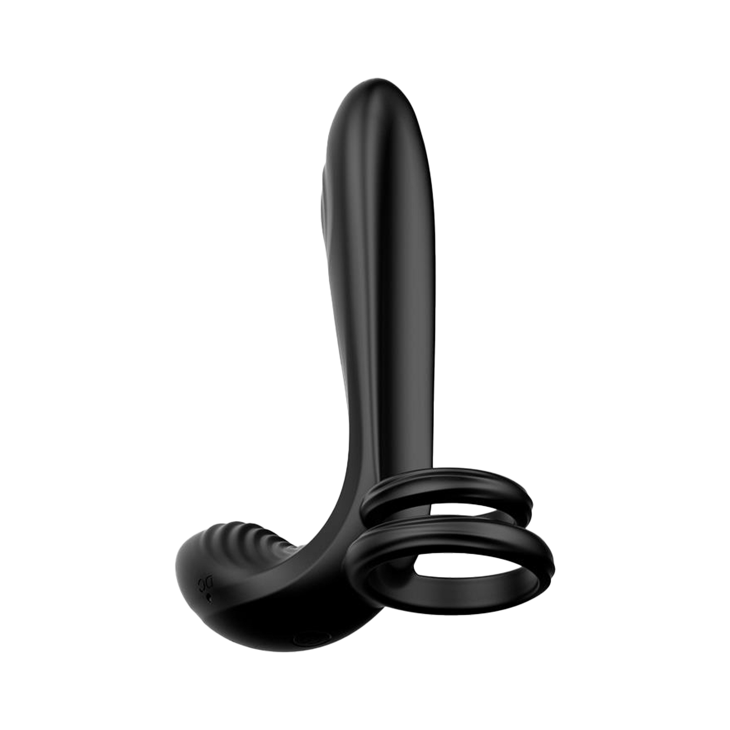 IY - Synkox - Girth Gainer - Vibrerende Verdikkende Penis Sleeve met Afstandsbediening - Zwart-Erotiekvoordeel.nl