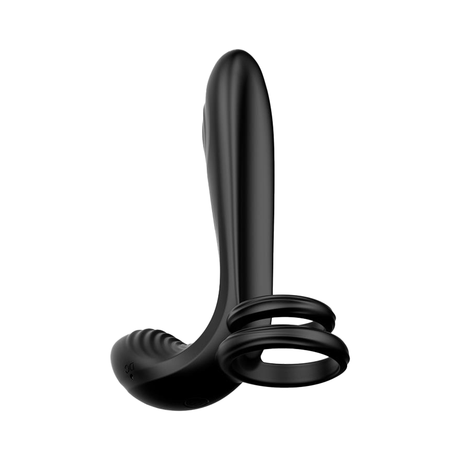 IY - Synkox - Girth Gainer - Vibrerende Verdikkende Penis Sleeve met Afstandsbediening - Zwart-Erotiekvoordeel.nl