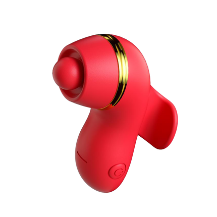 IY- Beeny - Multifunctionele vibrator - Met 4 Opzetstukjes - Rood-Erotiekvoordeel.nl