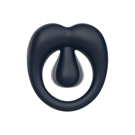 IY - Kenny - Cockring avec stimulateur clitoridien - Contrôle via application - Bleu nuit
