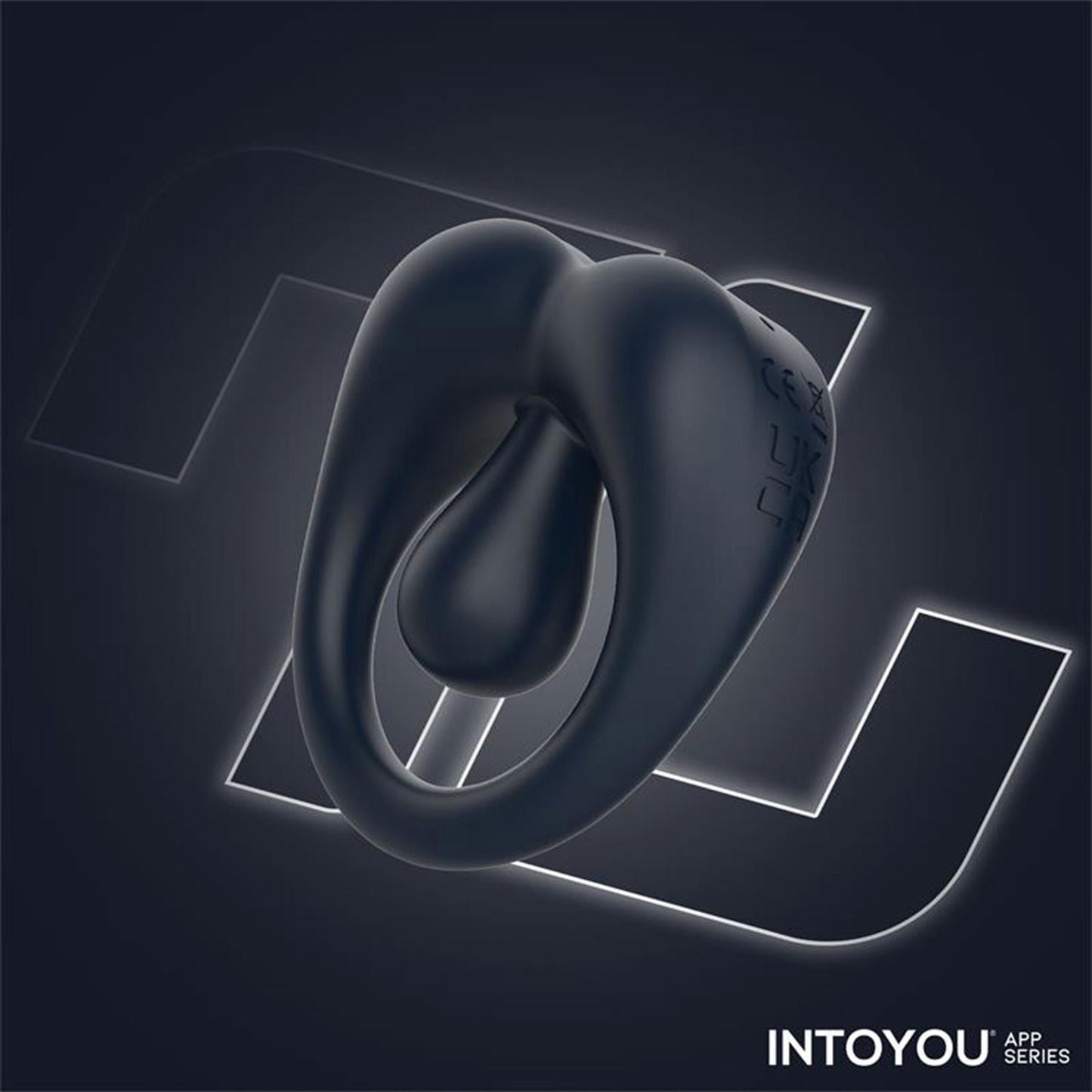 IY - Kenny - Anillo para el pene con estimulador del clítoris - Control mediante aplicación - Azul noche