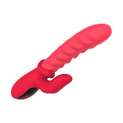 IY - Tingly - Vibrador ondulante con dedo - Control por app - Rosa