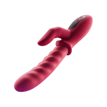 IY - Tingly - Vibrador ondulante con dedo - Control por app - Rosa