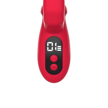 IY - Tingly - Vibrador ondulante con dedo - Control por app - Rosa
