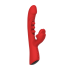 IY - Trixy - Vibrador Rabbit triple con lengua lamida - Control por app - Rojo