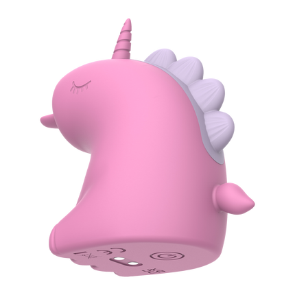 ER - Cupcake Unicorn - Clitoris Vibrator met 360° Roterende Tong - Roze-Erotiekvoordeel.nl