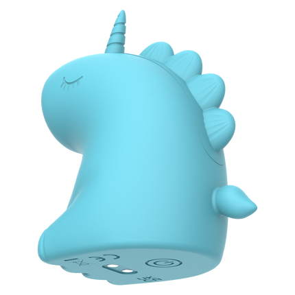 ER - Snowflake Unicorn - Clitoris Vibrator met Likkende Tong - Blauw-Erotiekvoordeel.nl