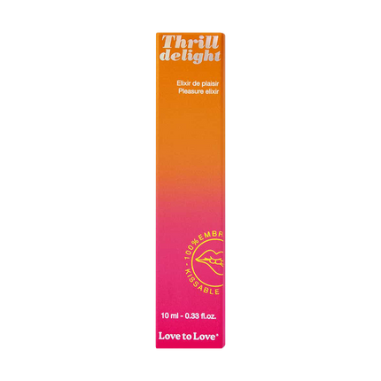 Love to Love - Thrill Delight - Pleasure Elixer - 10 ml