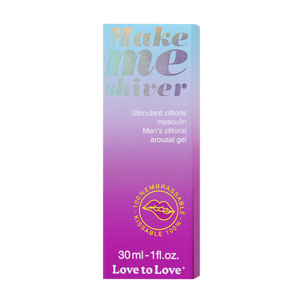 Love to Love - Make Me Shiver - Stimulerende Gel voor Mannen - 30 ml-Erotiekvoordeel.nl