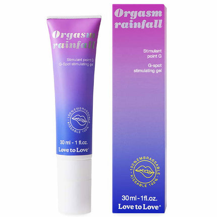 Love to Love - Orgasm Rainfall - G-spot stimulation gel - 30 ml