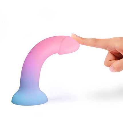 Love to Love - Utopia - Dildolls - Gladde Dildo - Roze/Violet/Blauw-Erotiekvoordeel.nl