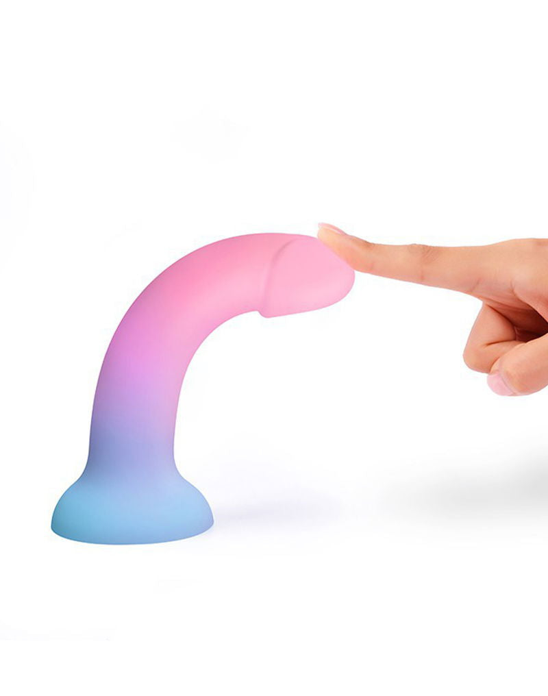 Love to Love - Utopia - Dildolls - Gladde Dildo - Roze/Violet/Blauw-Erotiekvoordeel.nl