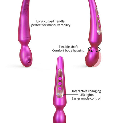 Love to Love - Pleaser - Wandvibrator - Iridescent Berry-Erotiekvoordeel.nl