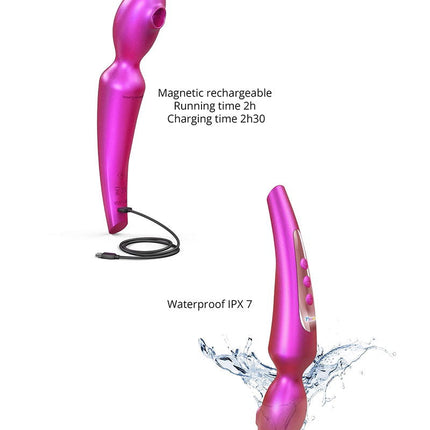 Love to Love - Pleaser - Wandvibrator - Iridescent Berry-Erotiekvoordeel.nl