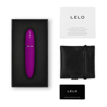 LELO - Mia 3 - Pucker Up - Lipstick Vibrator - Deep Pink