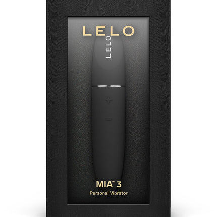 LELO - Mia 3 - Pucker Up - Lipstick Vibrator - Black