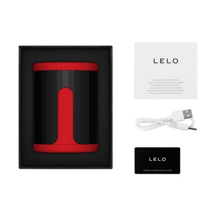 LELO - F2S Master Blaster- Stamina Trainer & Stroker - App Control - Rood-Rimbastore.com