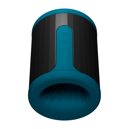 LELO - F2S Master Blaster- Stamina Trainer & Stroker - App Control - Blauwgroen-Rimbastore.com