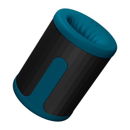 LELO - F2S Master Blaster- Stamina Trainer & Stroker - App Control - Blauwgroen-Rimbastore.com