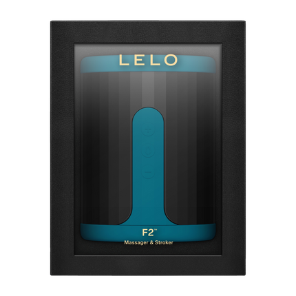 LELO - F2S Master Blaster- Stamina Trainer & Stroker - App Control - Blauwgroen-Rimbastore.com