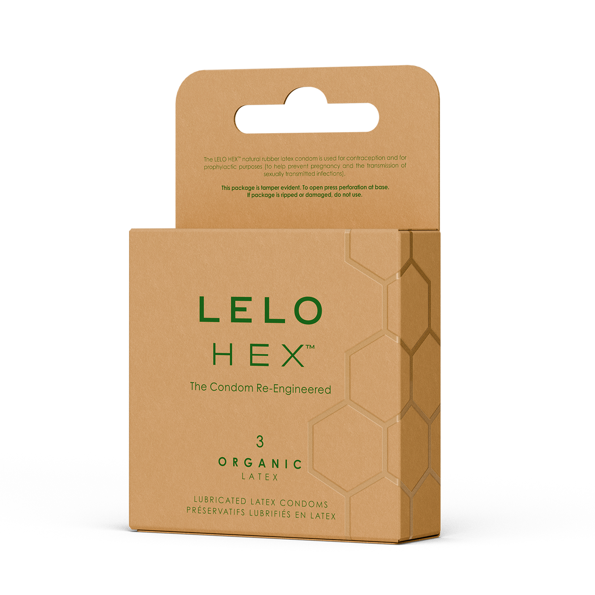 LELO - HEX Organic Condooms-Erotiekvoordeel.nl