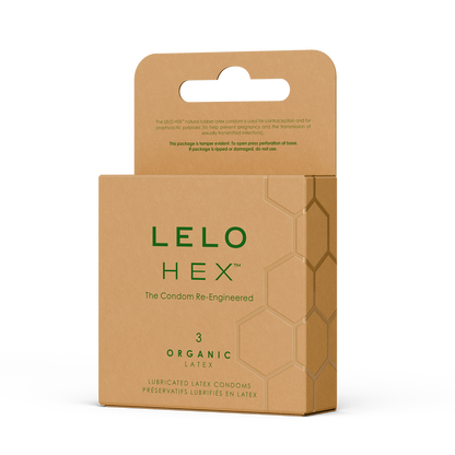 LELO - HEX Organic Condooms-Erotiekvoordeel.nl