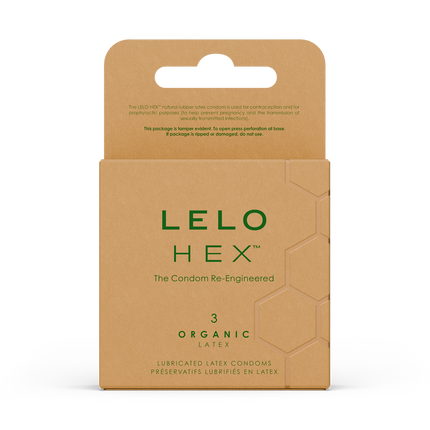 LELO - HEX Organic Condooms-Erotiekvoordeel.nl