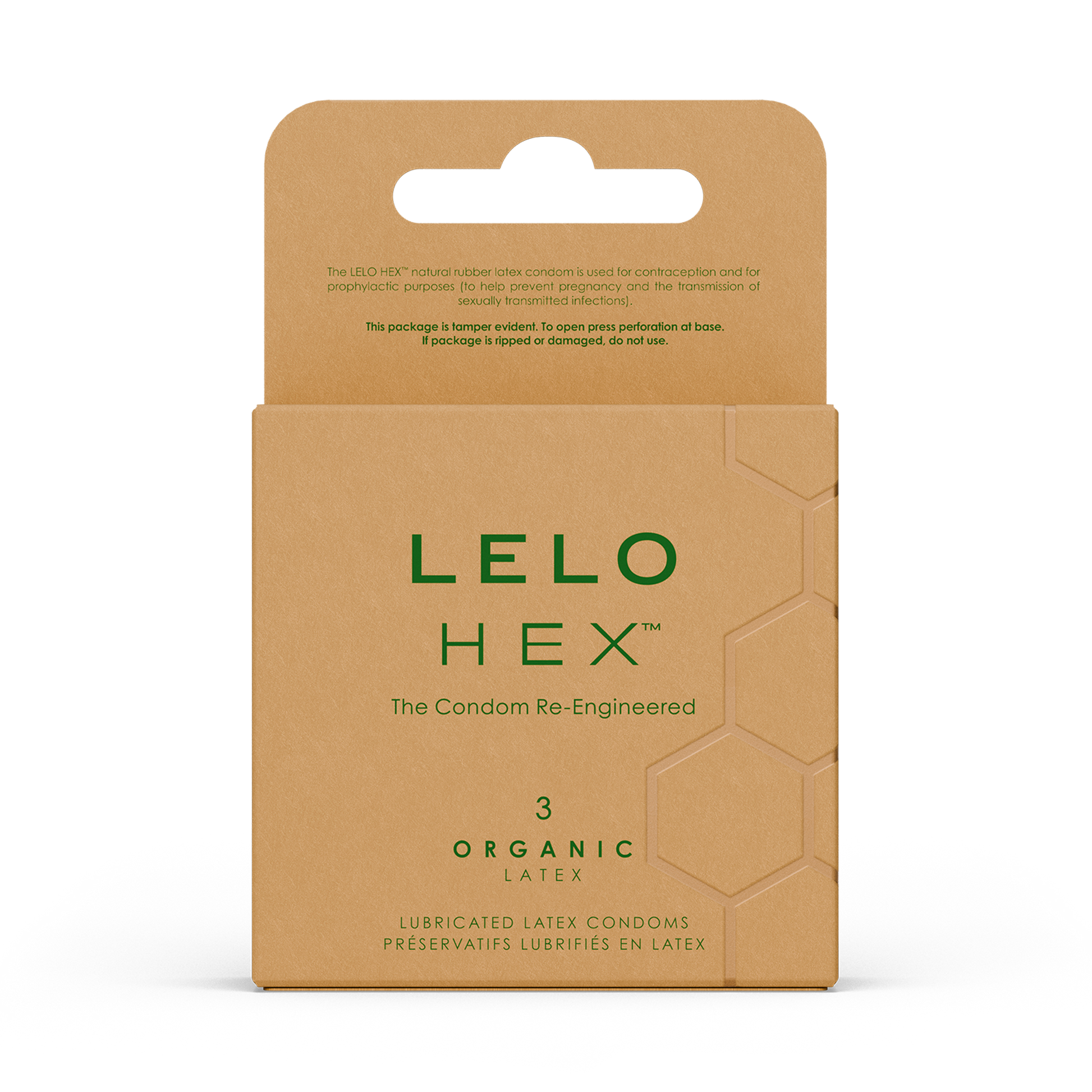 LELO - HEX Organic Condooms-Erotiekvoordeel.nl