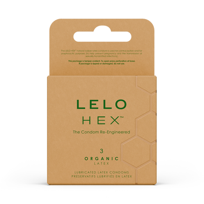 LELO - HEX Organic Condooms-Erotiekvoordeel.nl