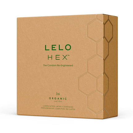 LELO - HEX Organic Condooms-Erotiekvoordeel.nl