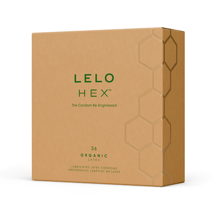 LELO - HEX Organic Condooms-Erotiekvoordeel.nl